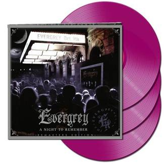 EVERGREY A Night To Remember CLEAR/PURPLE 3LP