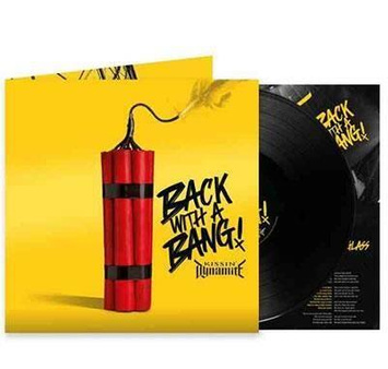 KISSIN DYNAMITE Back With A Bang BLACK LP