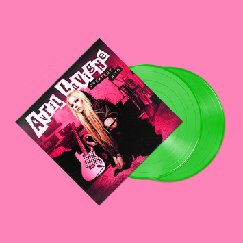 AVRIL LAVIGNE Greatest Hits 2LP Neon Green