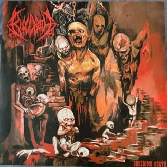 BLOODBATH Breeding Death RED LP