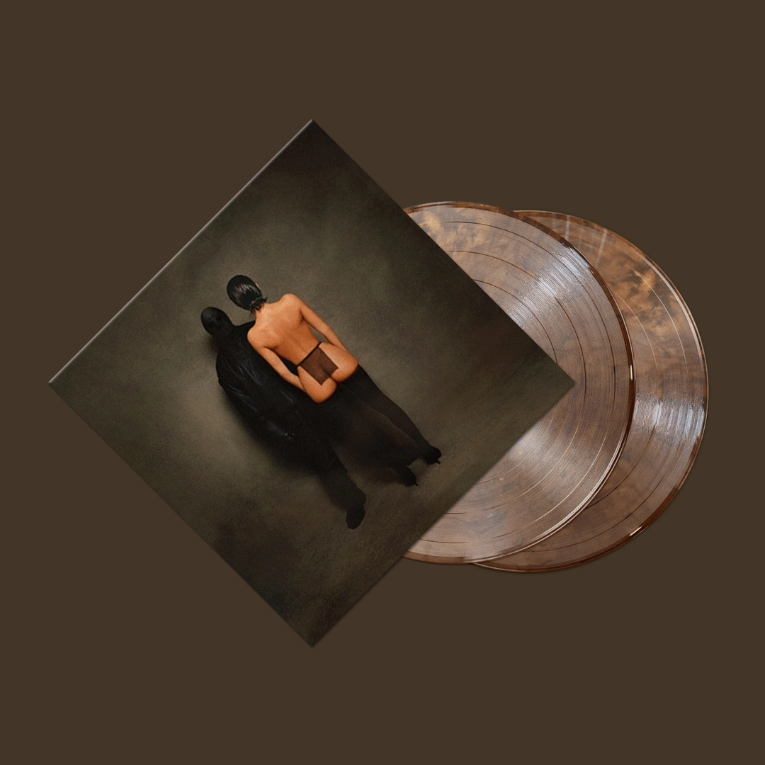 kanye west Vultures 1 レコード LP アナログ盤 KANYE WEST & TY DOLLA SIGN) Vultures 1 2LP Brown Marble