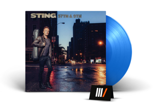 STING 57th & 9th (BLUE Vinyl) LTD LP