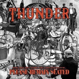 THUNDER Please Remain Seated (TRANSPARENT Orange) 2LP