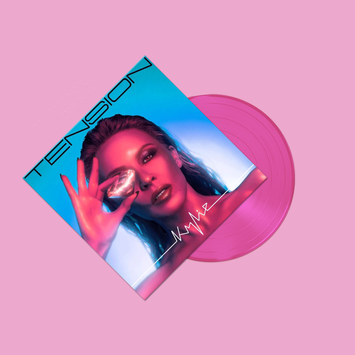 KYLIE MINOGUE Tension  LP Transparent Pink