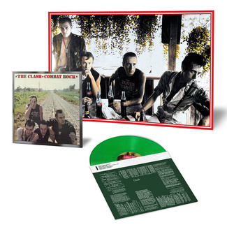 THE CLASH Combat Rock LP GREEN