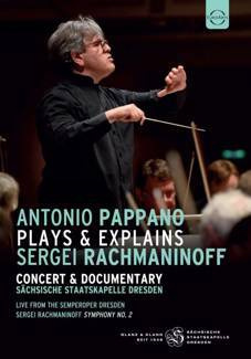 STAATSKAPELLE DRESDEN/PAPPANO Euroarts - Rachmaninov: Symphoniy No.2 & Documentary & Interview DVD DISC