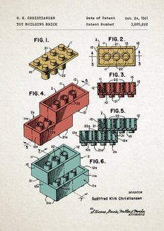 Klocki Lego PLAKAT