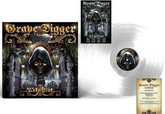 GRAVE DIGGER 25 To Live BOXSET CLEAR 4LP