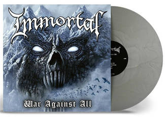 IMMORTAL War Against All SILVER LP