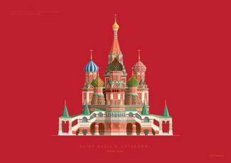 Saint Basil's Cathedral PLAKAT