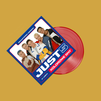 JUST 5 Kolorowe sny (Remastered Version) LP Red + PLAKAT