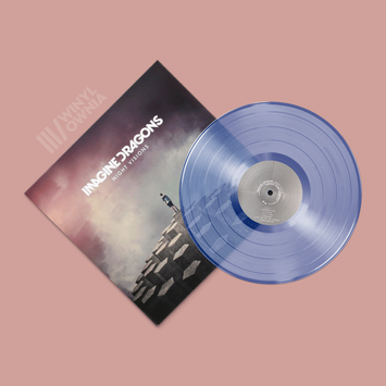 IMAGINE DRAGONS Night Visions LP BLUE TRANSPARENT