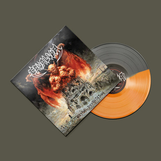 CAVALERA Bestial Devastation ORANGE BLACK LP