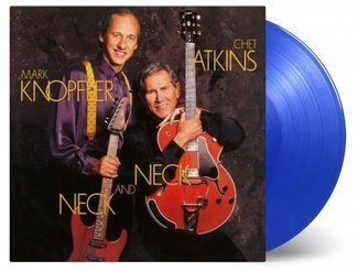 CHET ATKINS / MARK KNOPFLER Neck And Neck COLOURED LP