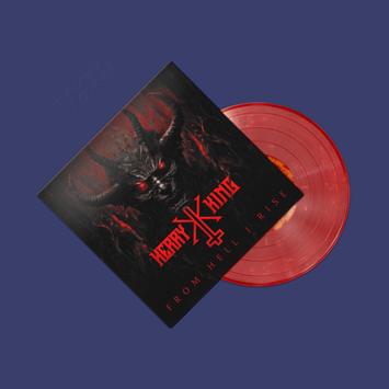 KERRY KING From Hell I Rise LP RED ORANGE