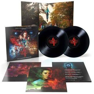 KYLE DIXON & MICHAEL STEIN Stranger Things 4 Volume 1 OST BLACK 2LP