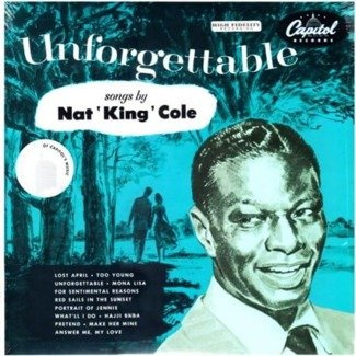 NAT KING COLE Unforgettable. LP