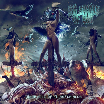 666 SHADES OF SHIT Whoracle Of Blasfemales CD