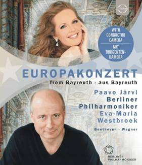 WESTBROEK/BERLINER PHILHARMONIKER/JARVI Euroarts-berliner Philharmoniker-europakonzert 2018-from The Markgrafliches Theater Bayreuth - Paavo Jarvi DVD DISC