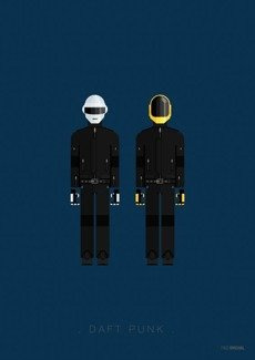 Daft Punk PLAKAT