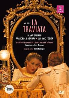 DAMRAU, DIANA/ORCHESTRE ET CHOEUR DE L'OPERA NATIONAL DE PARIS/FRANCESCO IVAN CIAMPA. STAGING: BENOIT JACQUOT Verdi: La Traviata (blu-ray) Opera National De Paris / Bastille DVD BLU-RAY DISC