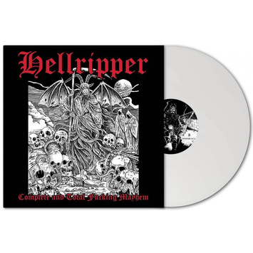 HELLRIPPER Complete & Total Fucking Mayhem WHITE LP