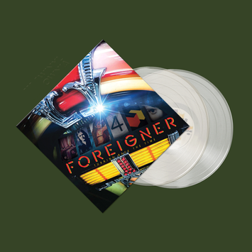 FOREIGNER Turning Back The Time 2LP Clear