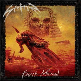 SATAN Earth Infernal BLACK LP