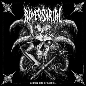 ADVERSARIAL Solitude With The Eternal BLACK LP