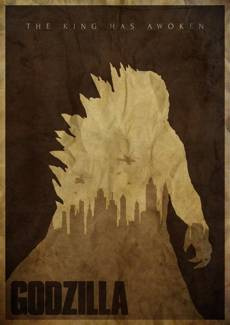 Godzilla PLAKAT