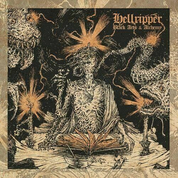 HELLRIPPER Black Arts & Alchemy ORANGE LP