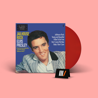 ELVIS PRESLEY Jailhouse Rock LP RED