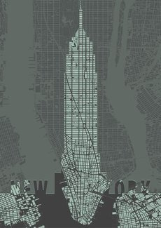 Empire State Building PLAKAT