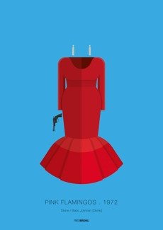 Pink Flamingos PLAKAT