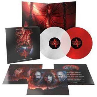 KYLE DIXON & MICHAEL STEIN Stranger Things 4 Volume 2 OST CLEAR RED 2LP