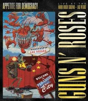 GUNS N' ROSES Appetite For Democracy: Live At The Hard Rock Casino (pl) DVD DISC