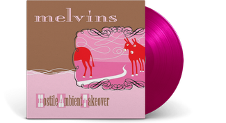 MELVINS Hostile Ambient Takeover PINK LP